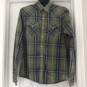 MENS AMERICAN EAGLE BUTTON DOWN SHIRT